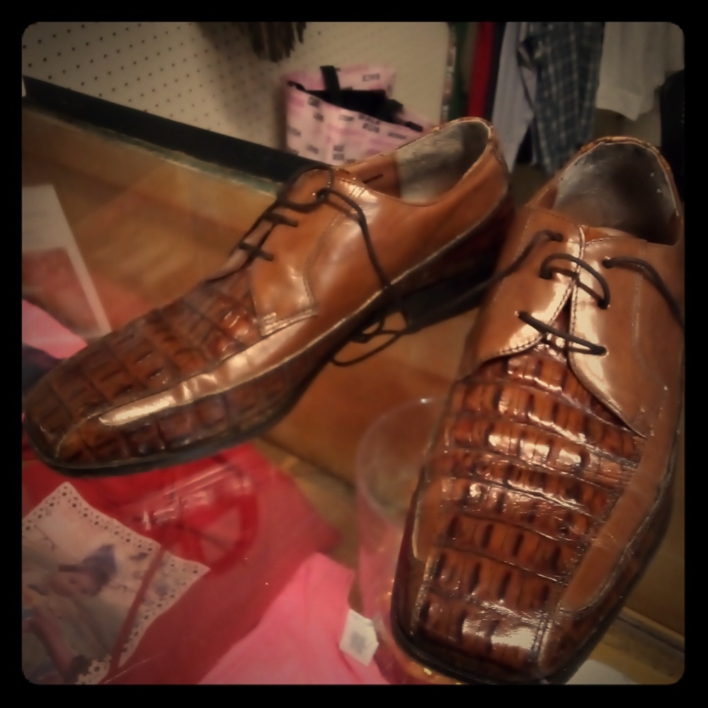 Stacy Adam's leather shoes